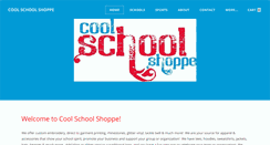 Desktop Screenshot of coolschoolshoppe.com